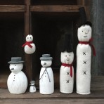 Felt Hanging | Snowman | Tiny Felt Hanging | Snowman | Tiny